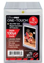 130pt. UV One-Touch Card Holder Magnetic Close 5-Pack
